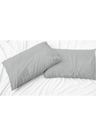 Resim Mystory Home %100 Pamuk 2'li Yastık Kılıfı - Gri 