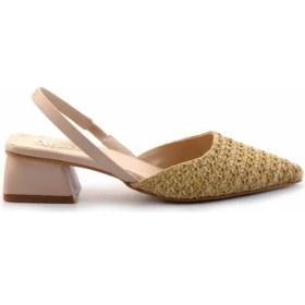 Resim Bambi Bej Hasır Kadın Espadril K01192120228 