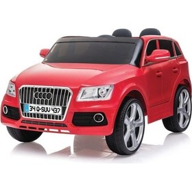 Resim Babyhope Q-Suv Akülü Jeep 12V Uzaktan Kumandalı Akülü Araba 437 Audio Ty 