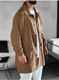 Resim Cocopelli Erkek Premium Kalite Paraşüt Kumaş Kahverengi Coc2203 Kahverengi 