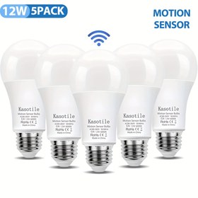 Resim Hareket Sensörlü LED Ampul 12W E26 Tabanlı, Karanlıkta PIR Hareketle Aktif, Çift Sensörlerle Otomatik Açma/Kapama, Akşamdan Şafağa LED Ampuller Dış Mekan, Veranda, Garaj, Sürüş Yolu, Patio, Merdivenler için Paket 2/5, Dış Aydınlatma, Sürüş Yolu Işıkları, Enerji Verimli Ampul, Şık Tasarım, Hava Koşullarına Dayanıklı Malzeme, Dayanıklı Yapı, Enerji Verimli Aydınlatma, Akıllı Aydınlatma, Güvenlik Bilincine Sahip Alıcılar, Dış Dekoratörler 