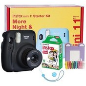 Resim Fujifilm Instax Mini 11 Instant Camera Starter Kit, Charcoal Gray 