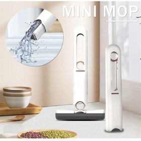 Resim Reoona Çok Amaçlı Cam Fayans Mini Temizlik Mopu Fırçası Silme Aparatı 