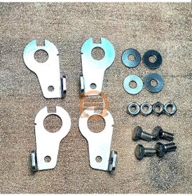 Resim 25 Lik Hareketli Kablo Kanalı Bağlantı Ayakları-Ekonomik Seri 