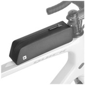 Resim Gajeena Aerodinamik Tasarımlı Su Geçirmez Bisiklet Tüp Çantası - Vidalı Ve Kayışlı Montaj Seçenekleri Siyah 