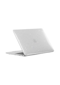 Resim Apple Uyumlu MacBook Air 13.3'' A 1466 A 1369 Kılıf Parlak Kristal Şeffaf Simli 