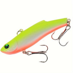 Resim Uzun Uzun Kış VIB Balık Oltası - 3D Gözler, ABS Gövde, 7 Renk, 17g/0.6oz, 7cm/2.75in 