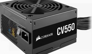 Resim CORSAIR CP-9020210-EU CV550 550W 80 PLUS BRONZE GUC KAYNAGI CORSAIR CP-9020210-EU CV550 550W 80 PLUS BRONZE GUC KAYNAGI