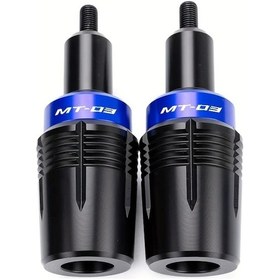 Resim Gateesat 2014-2025 Yamaha Mt03 Şase Koruma Ve Motor Koruma Topları Mavi 