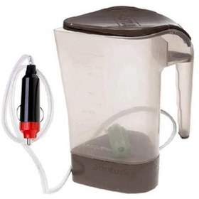 Resim Genel Markalar 12V Araç Su Isıtıcı Kettle, Kırılmaz Hazne, Çay ve Kahve İçin Pratik Kullanım 