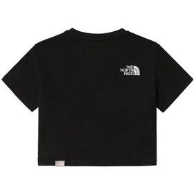 Resim The North Face Kadın Essentıal Cropped Sleeve Tişört Nf0a55aojk31 Siyah 
