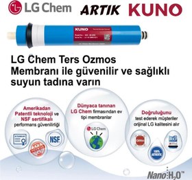Resim Sulook Mebran Filtre LG Chem 80 Gpd 