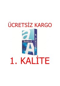Resim Double A Fotokopi Kağıdı A4 80 Gr 1 Paket 500 Adet 1.Kalite 