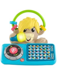 Resim Fisher Price Sesli ve Işıklı Link Squad İlk Kelimelerim İnek HYL26 