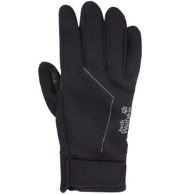 Resim Jack Wolfskın Jack Wolfskin Refl Winter Glove Unisex Siyah Eldiven 6000 Siyah 