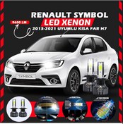 Resim Renault Symbol 2013-2021 Kısa Far Uyumlu Şimşek Etkili Led Xenon Pro Series H7 