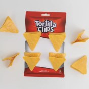 Resim Cips Şeklinde Poşet Klipsleri 