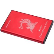 Resim Mufunye 500gb Usb3.0 Taşınabilir Disk - Otomatik Yedekleme, Parola Korumalı Ve Donanım Şifreleme İle Pc Performansını Artırır Kırmızı 