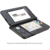 Resim Yeni 3DS için 2 adet LCD Ekran Koruyucu Üst Alt Kılıf, Hafif Bej Renkli Aksesuarlar 