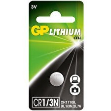 Resim GP GPCR1 3N DL1 3N 2L76 CR1 3N 3 V Tekli Lityum Düğme Pil 