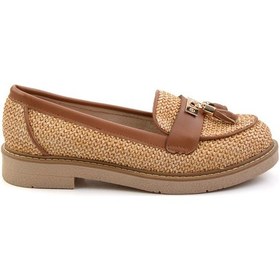 Resim Taba Kadın Loafer Ayakkabı K01257060828 Çok Renkli 