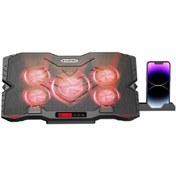 Resim Blueforce Sx-25 Faster Siyah 5 Fanlı Notebook Soğutucu Stand 