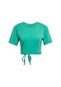 Resim Adidas Kadın Yeşil T-shirt Yga Tee Jd4208 Yeşil 