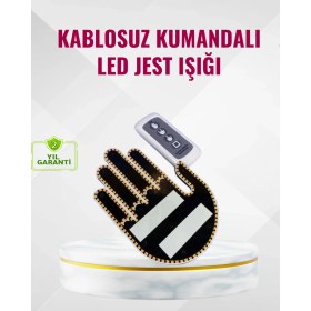 Resim Naylon Bantlı Kolay Montajlı Araç Jest Işığı 