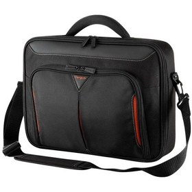 Resim Targus Cn415 Laptop Çantası 15-15.6" Clamshell - Black/Red 