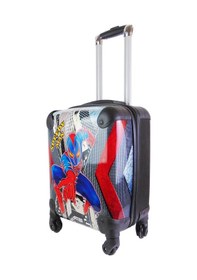 Resim Nishev.com Evini Sev Spiderman Speedy Man Erkek Çocuk Valizi Siyah 