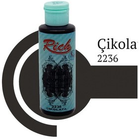 Resim Rich Multi Surface Her Yüzey Akrilik Boya 120 Cc. 2236 Çikolata 