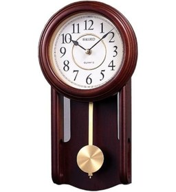 Resim Seiko Clocks QXC105B Ahşap Duvar Saati Ahşap 