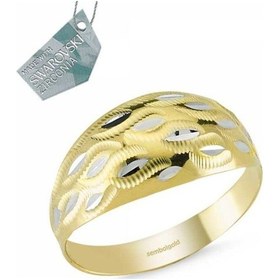 Resim 14 Ayar Altın Şık Tasarım Yüzük 285787855 