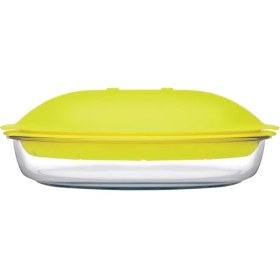 Resim 59524T00 Buharda Pişirici, 28.5 x 27 x 9.5 Cm, Mikrodalgaya Uygun, Cam 