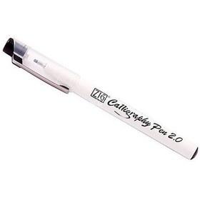 Resim Zig Calligraphy Pen Kaligrafi Kalemi 2.0 MM Düz Siyah 