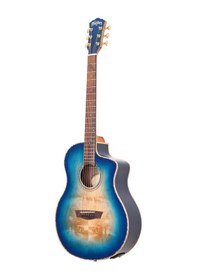 Resim Washburn BTA-BLUBCE Bella Tono Vite Alure Burl Elektro Akustik Gitar 