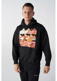 Resim Hummel Benoit Erkek Sweatshirt 921843-2001 Siyah 