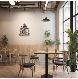 Resim Modern Metal Duvar Sanatı Pieta Metal Duvar Tablosu Sanat 