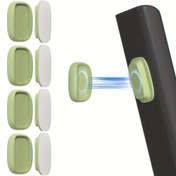 Resim 2/4 Paket Manyetik Uzaktan Kumanda Tutucu Duvar Montajı, Yükseltilmiş Kendinden Yapışkanlı TV Uzaktan Kumanda Organizatörü, Kolay Kurulum, Cilalı Yüzey, Duvara Monte Depolama Çözümü, Kullanım Kancaları 