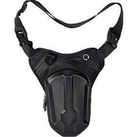 Resim Motosiklet Su Geçirmez Bel Çantası Siyah Siyah 