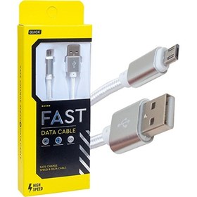 Resim POWERMASTER METAL ÖRGÜLÜ MICRO USB ŞARJ VE DATA KABLOSU 
