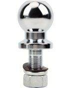 Resim Xuweiwei Silvery Offroad Araç Römork Kolu 1 7/8 Inç 2000lbs Çengel Başlı Sabit Çekiş Mafsalı Dayanıklı Tampon Yedeği 