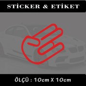 Resim işaret oto sticker ön arka cam yazısı - tuning modifiye etiket 