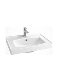 Resim Creavit TF165.00 Dolap Uyumlu Düz Lavabo Beyaz 65 CM 