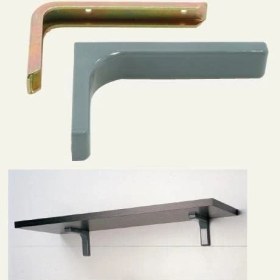 Resim Mena Rise Hırdavat Duvar Raf Altı Bağlantı Kapaklı 12CM (2 Adet) Beyaz 