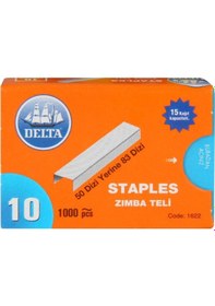 Resim Delta 1622 No 10 Beyaz Zımba Teli 