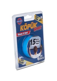 Resim Boss Tape 2985 Çift Taraflı Köpük Bant 19mmx2m Çok Kuvvetli 15kg 