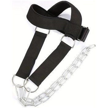 Cloud011 1 Adet Siyah Boyun Antrenman Aleti - Ayarlanabilir Ergonomik Dayanıklı Çelik Tasarım Spor Fitness