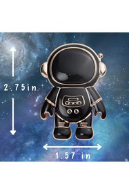 Resim Gpack Universal Her Modelle Uyumlu Standlı Astronot Ring Beyaz 