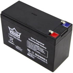 Resim Ortec Black 12v 7ah Bakımsız Alarm Sistemi Aküsü-2024 Üretim 